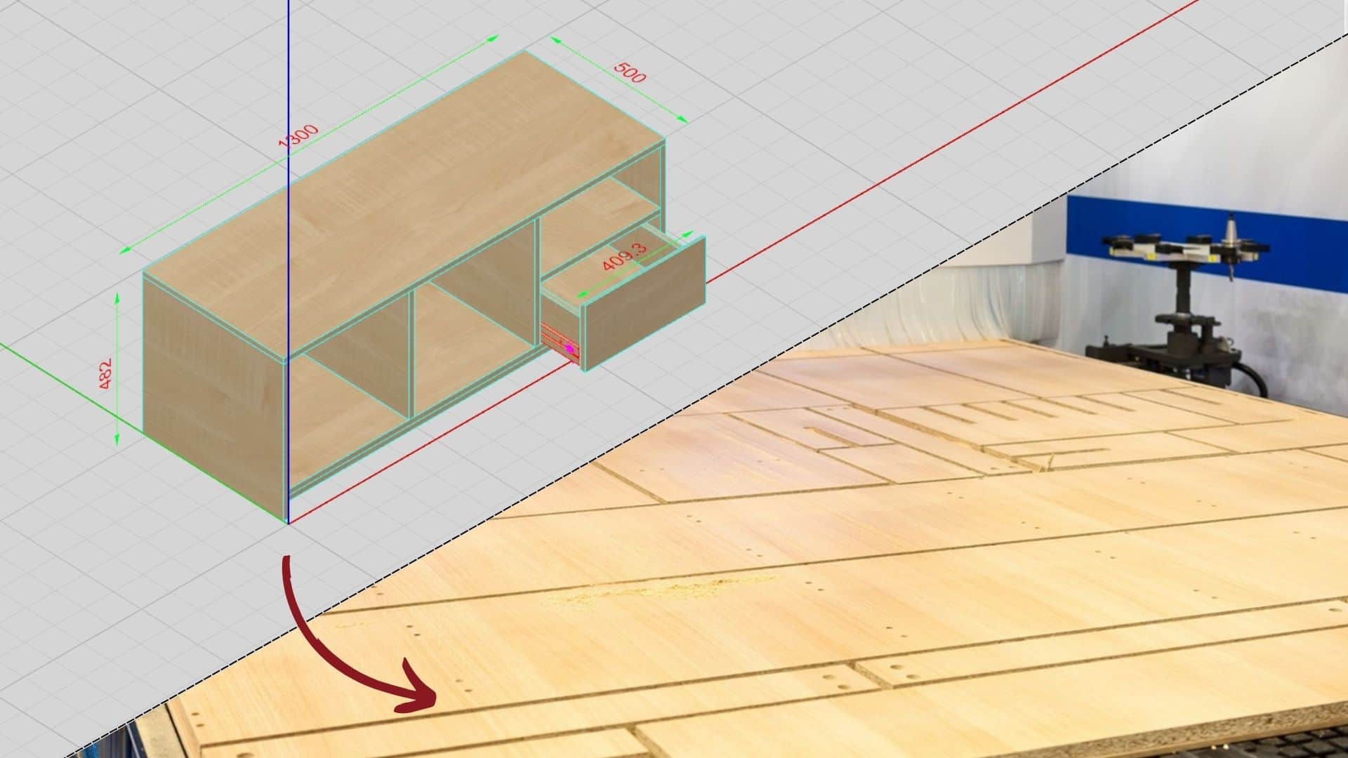 Automatizare totală, de la model la CNC