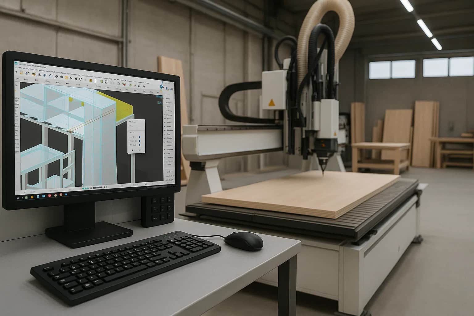 De la Proiect la CNC in 5 Pasi cu PYTHA 3D-CAD